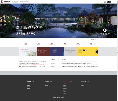 新明中国控股有限公司-杭州盘网网站建设作品