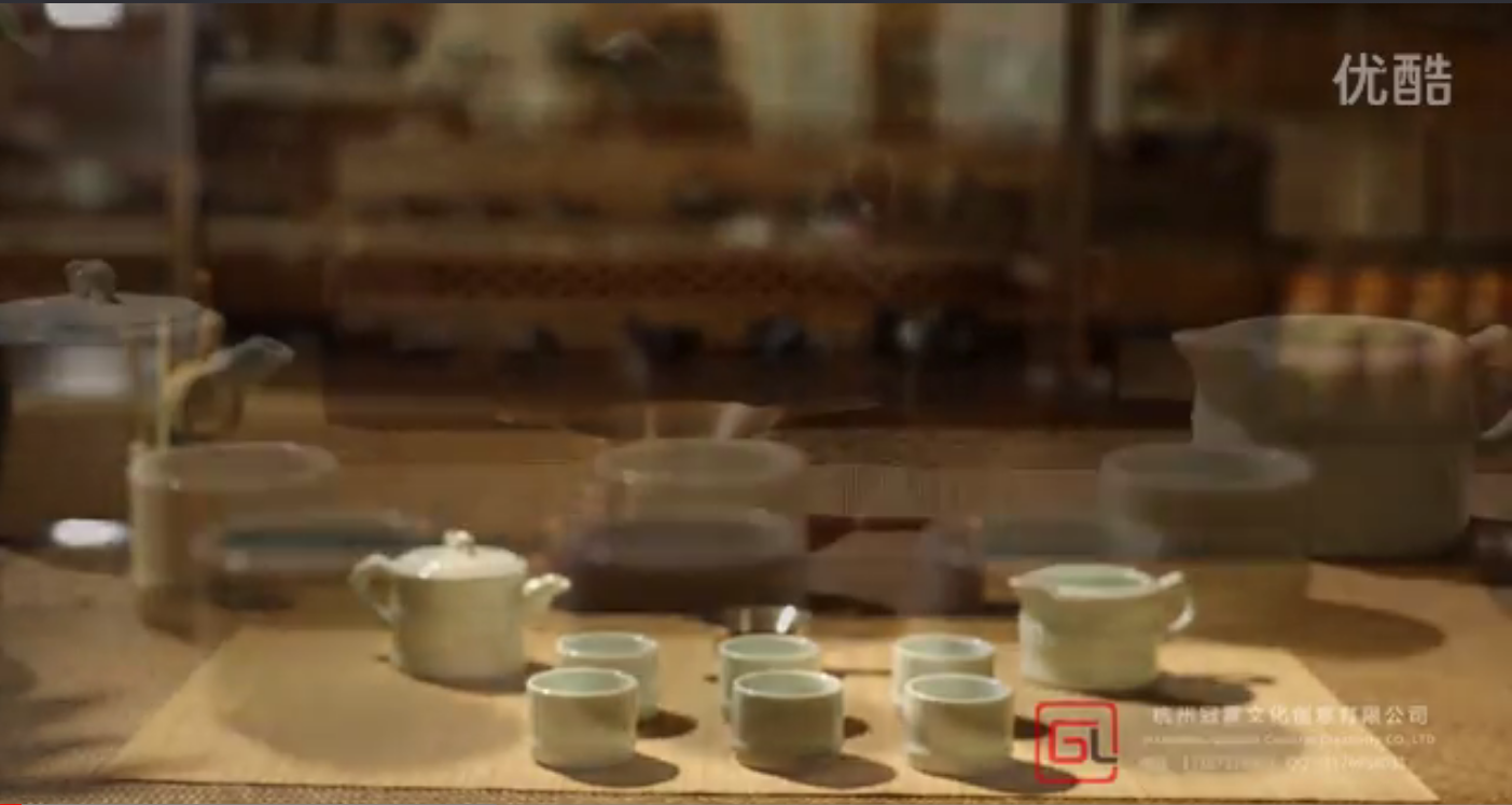 汝瓷银茶具